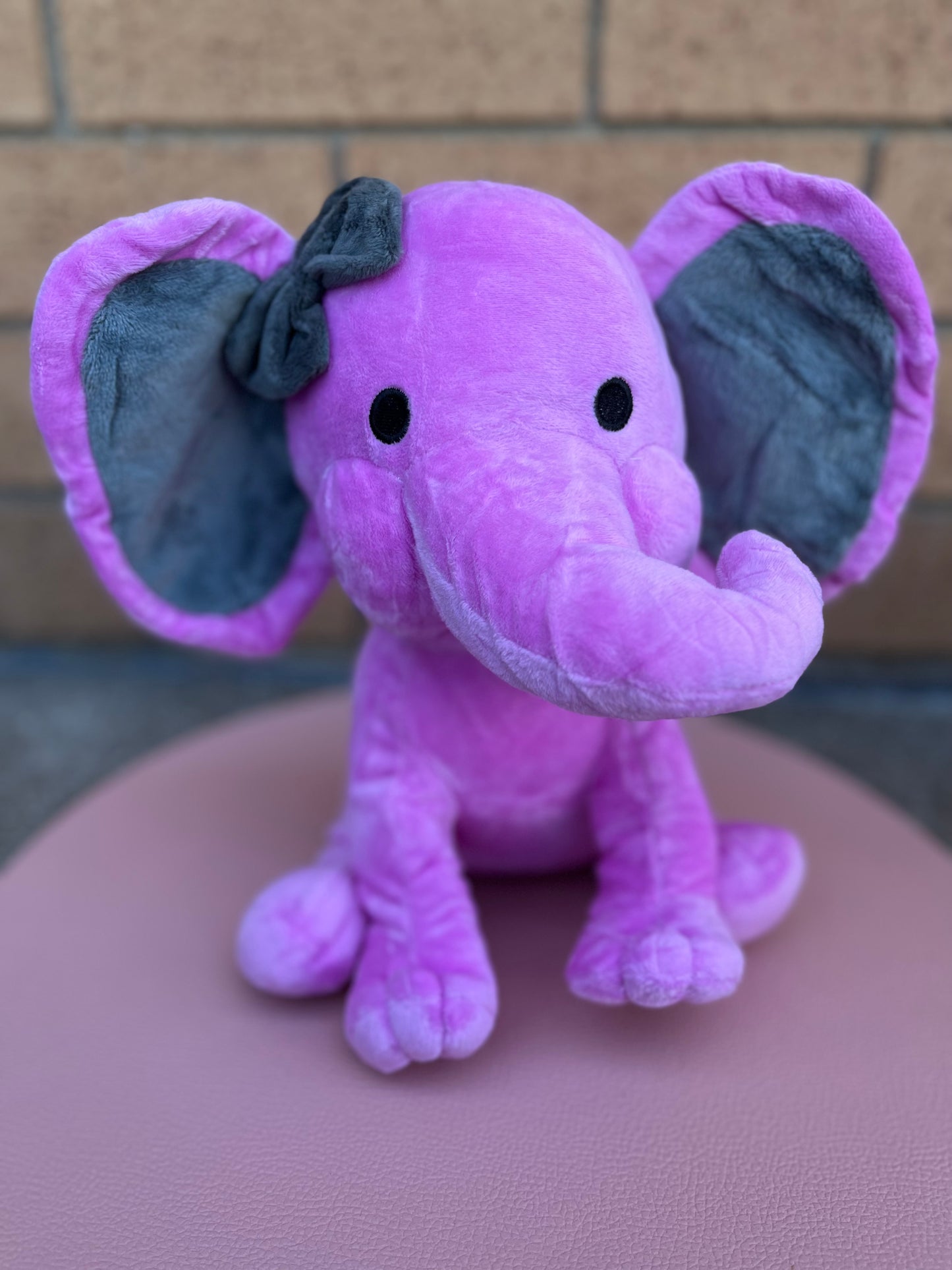 Plush Elephant with Big Ears