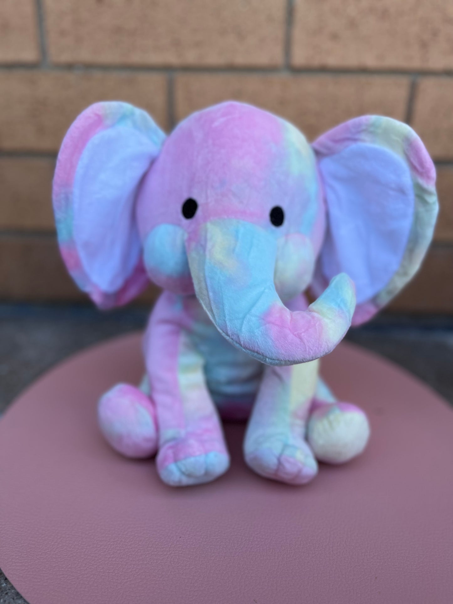 Plush Elephant with Big Ears