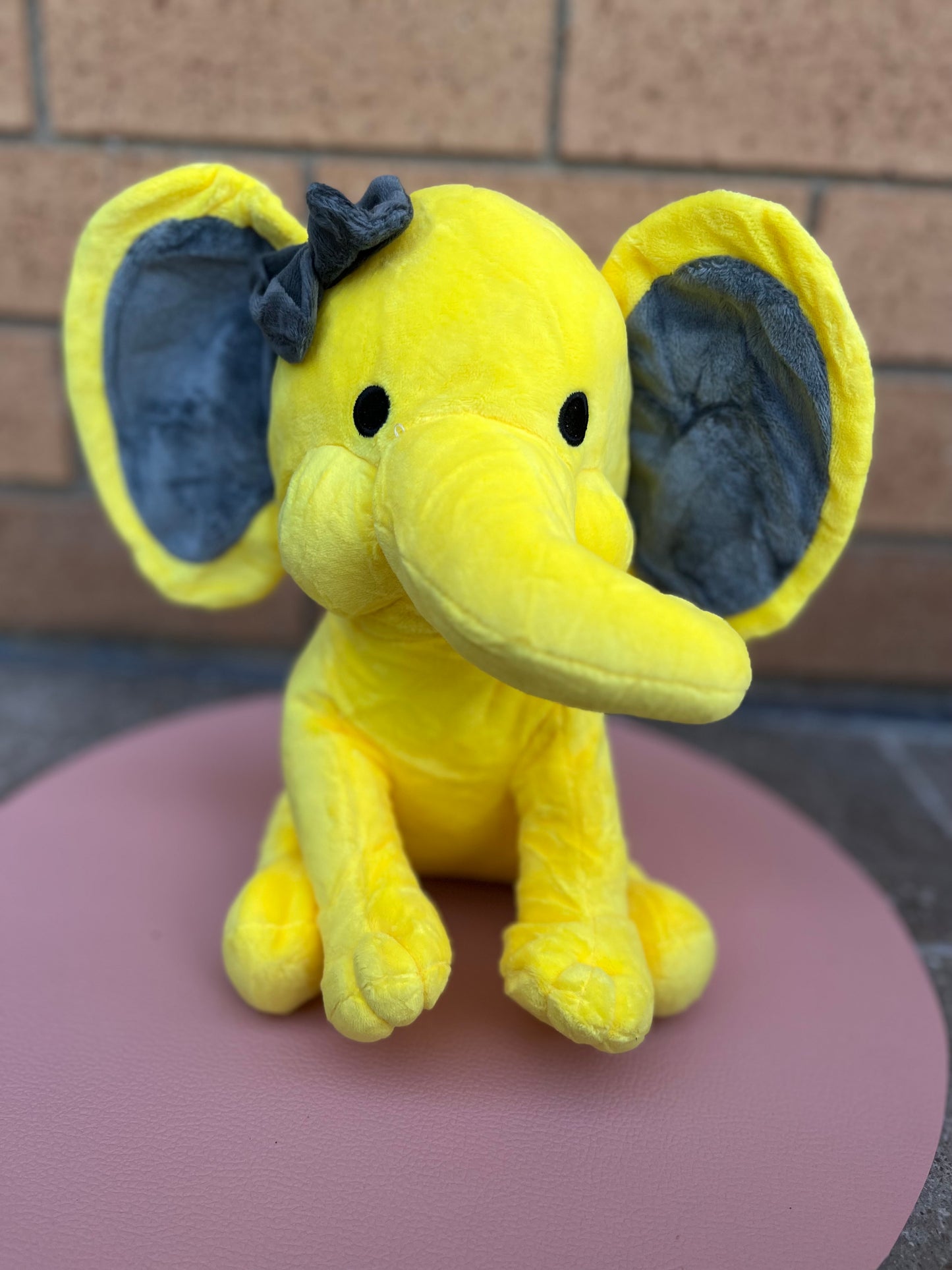 Plush Elephant with Big Ears